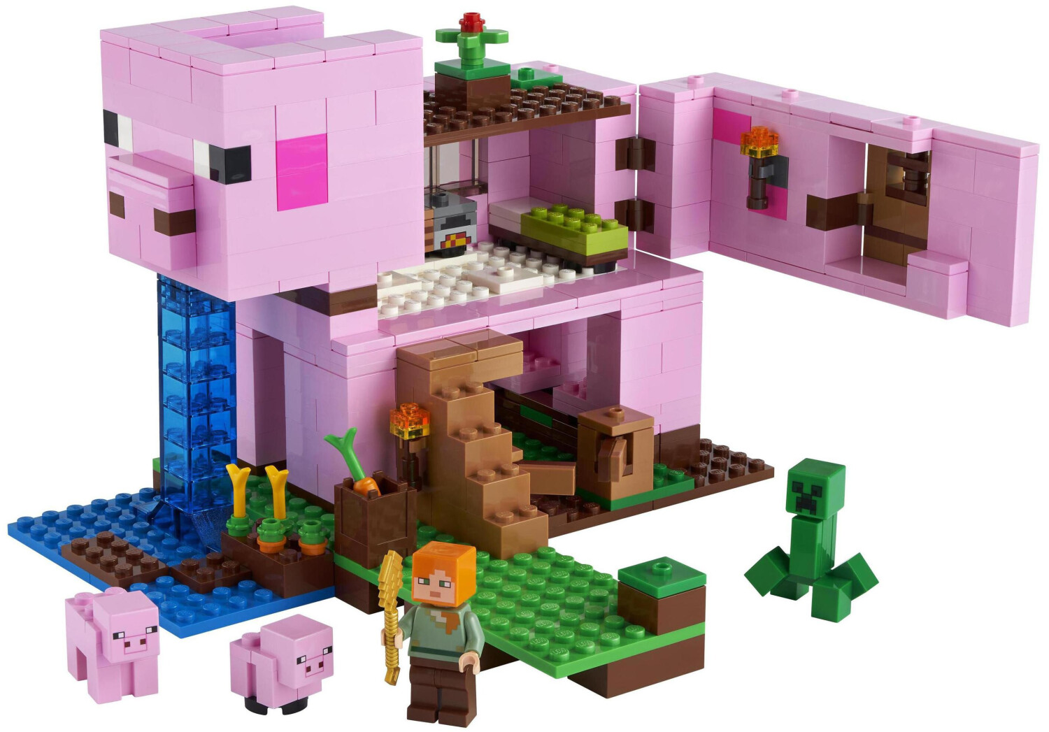 LEGO Minecraft 21170 La Maison Cochon au meilleur prix - Comparez les  offres de LEGO sur leDénicheur