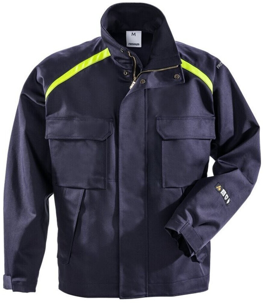Fristads Flame Schweißer-Jacke 4031 FLAM dunkelblau