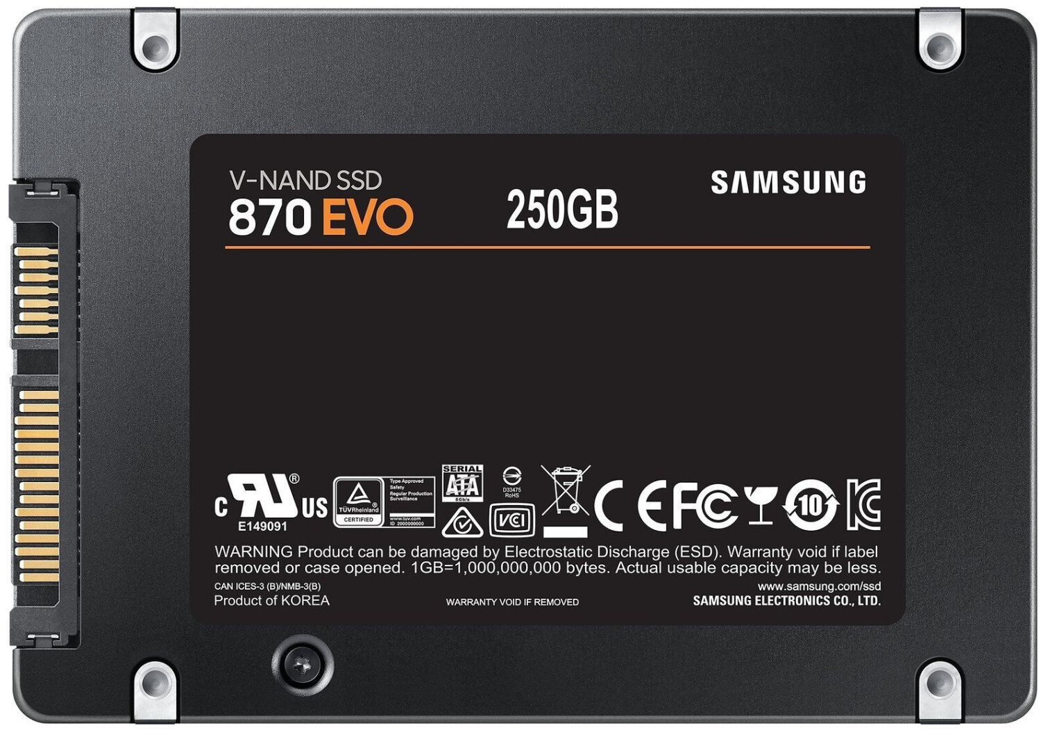 Samsung 250gb evo ssd clearance