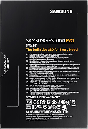 DISCO DURO 2.5 SSD 1TB SATA3 SAMSUNG 870 EVO