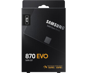 Samsung 870 Evo 4 To au meilleur prix Decembre 2024 idealo