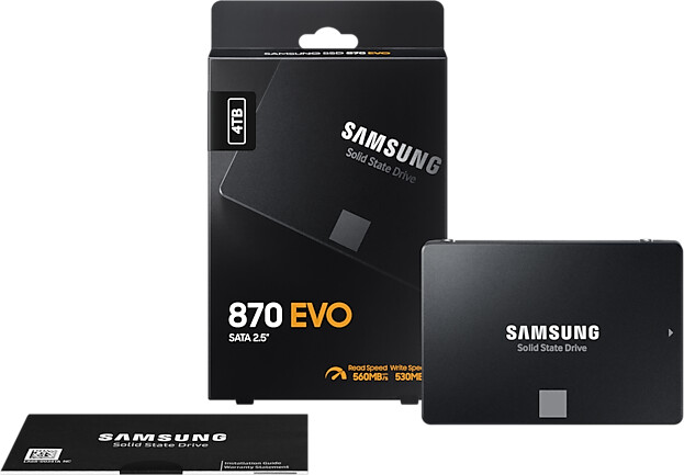 Des SSD Samsung Evo et Pro de 4 To pour quelques dizaines d'euros