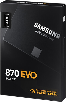 Samsung 870 Evo 4 To au meilleur prix Decembre 2024 idealo