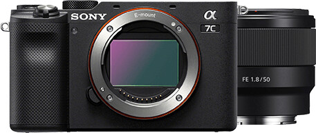 Sony Alpha 7C Kit 50mm f1.8 Black