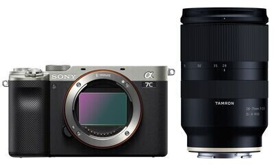 Sony Alpha 7C Kit 28-75mm Tamron Silver