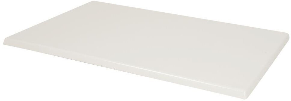 Bolero Rectangular Table Top, White