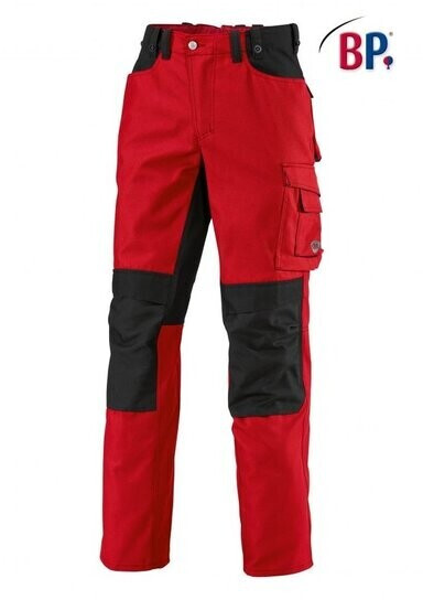 BP Arbeitshose (1789-555-81) rot/schwarz