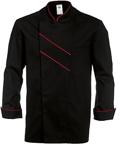 BP Kochjacke (1538-400-3281) schwarz/rot