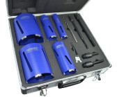 Faithfull FAIDCKIT11 Diamond Core Drill Kit with Case (Pack of 11)