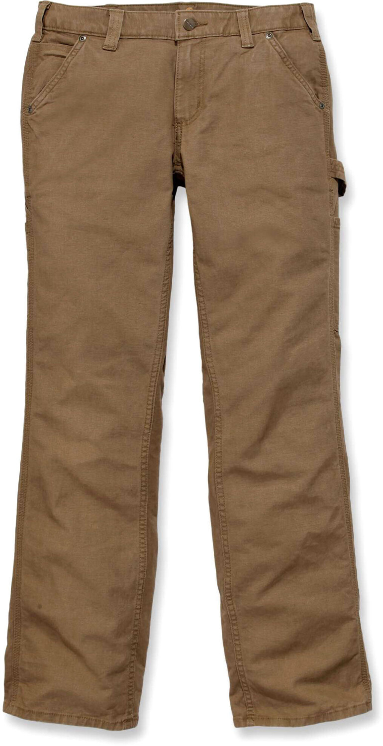 Carhartt Womens Rugged Flex Loose Fit Canvas Double-Front Work