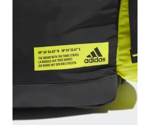 adidas neon green backpack