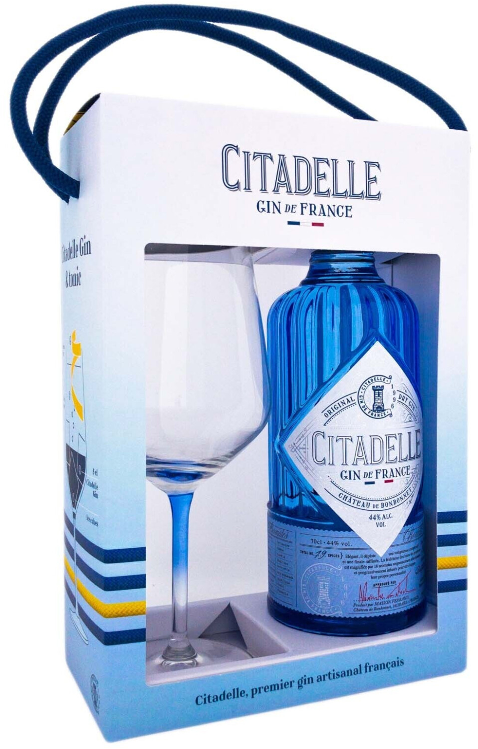 Citadelle Gin 0,7l 44% + Giftbox with Glas