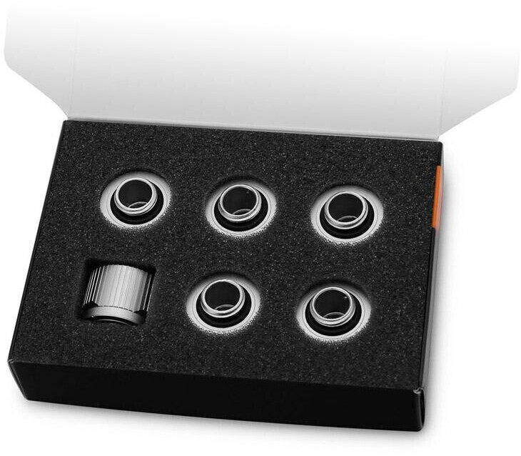 EKWB EK-Quantum Torque 6-Pack STC 12/16 -Satin Titanium