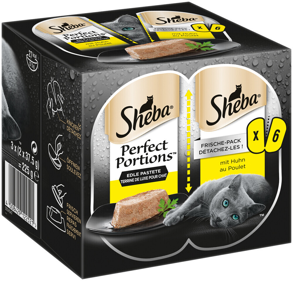 Sheba PERFECT PORTIONS with chicken 3x2x37,5g