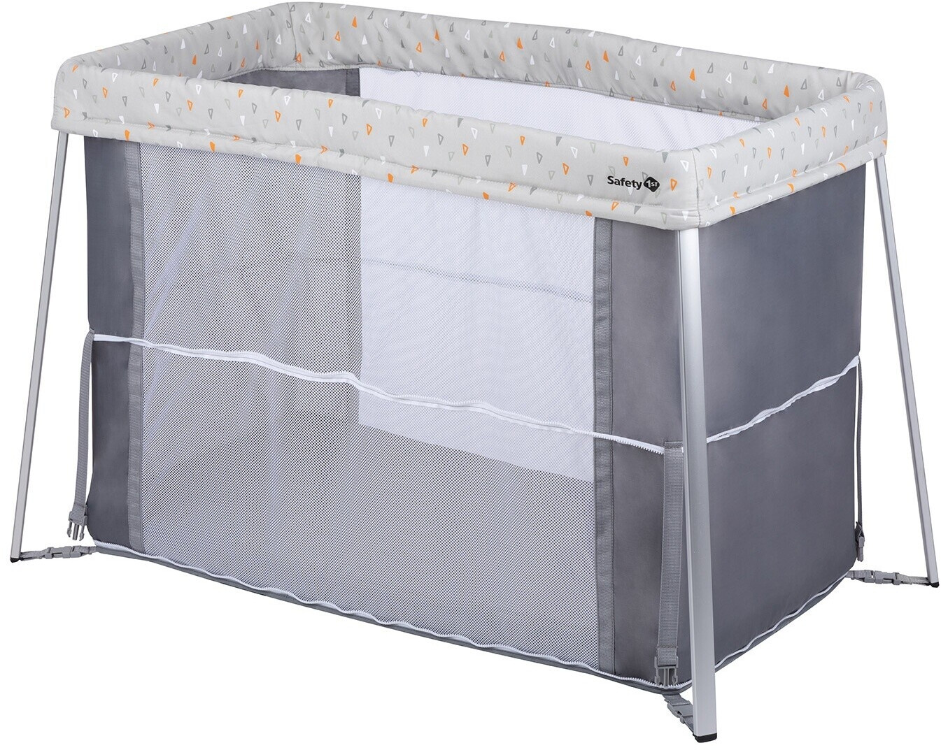 Safety 1st Globe Dreamer Travel Cot warm grey