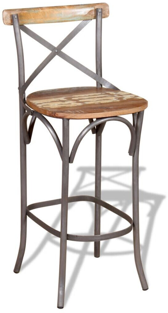 VidaXL Reclaimed Wood Bar Stool