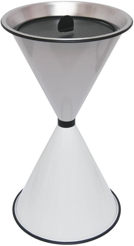 SZ Metall pointed cone (71 x 40 cm) white