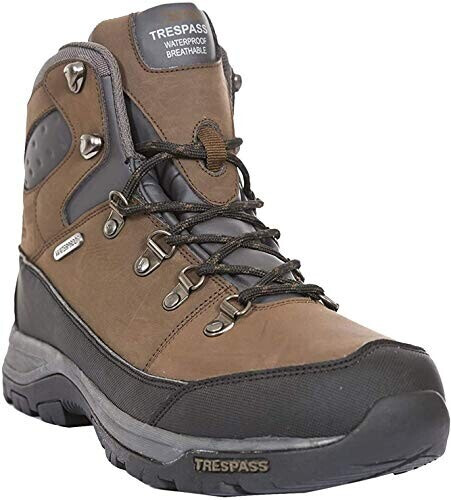 Trespass Men's High Rise Hiking Boots Dark Brown