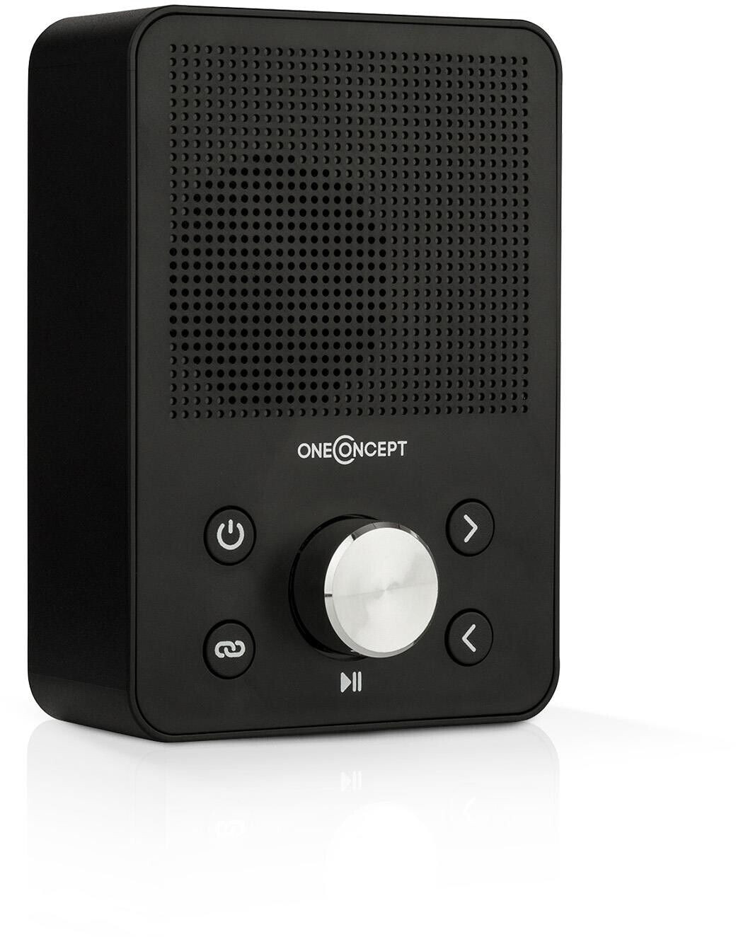 OneConcept Plug+Play FM black