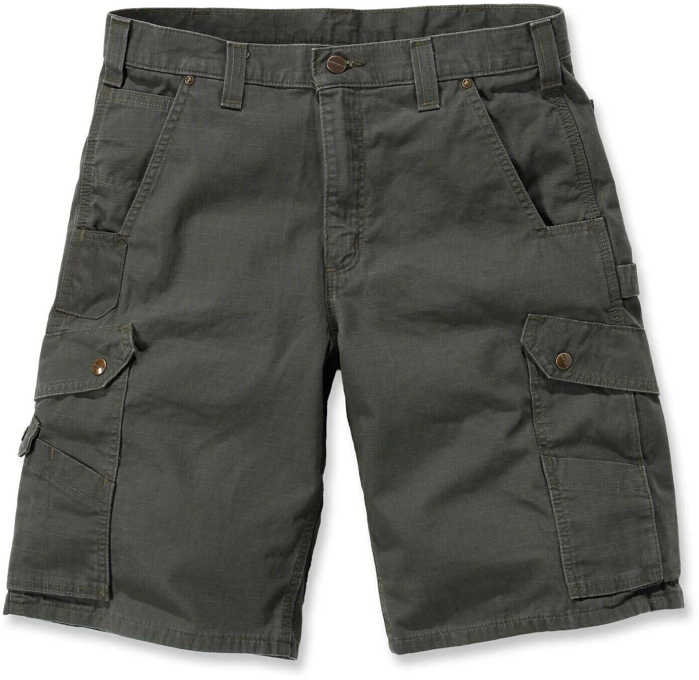 Carhartt Ripstop Cargo Work Shorts (B357) moss