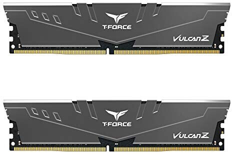 Team T-Force Vulcan Z grey 32 Go DDR4-3600 CL18 (TLZGD432G3600HC18JDC01)