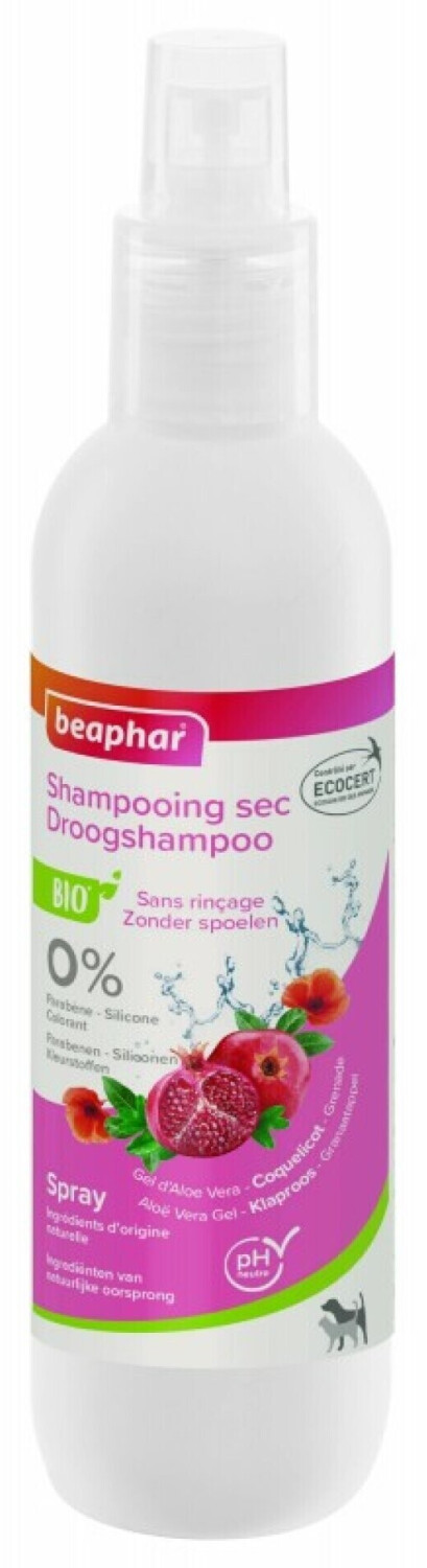 Beaphar Spray shampoing sec bio chien & chat (200 ml)