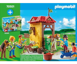 Playmobil 70501 Starter Pack Reiterhof Pferde-Hof Pferd Pony Bauernhof Spielzeug 