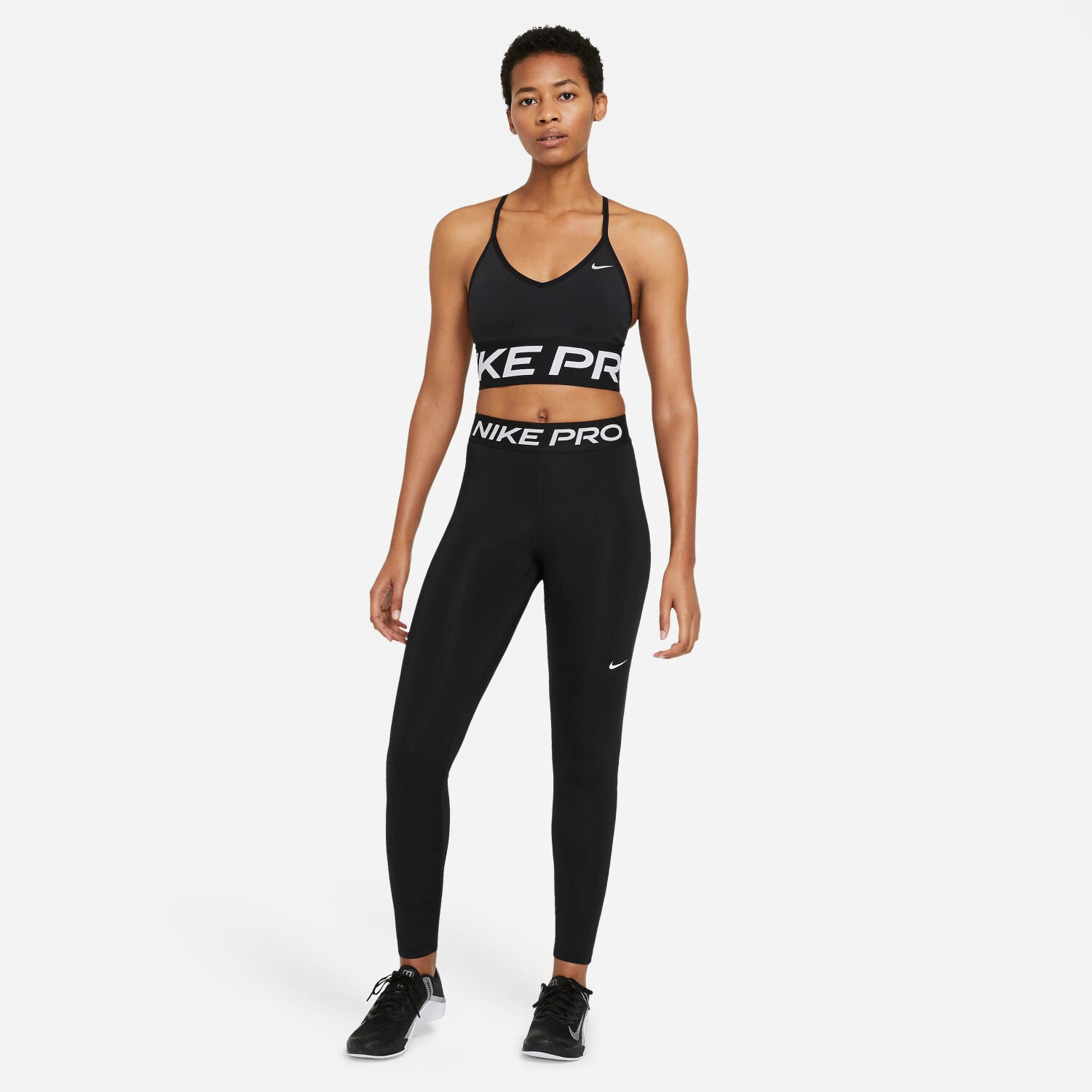 Nike Pro 365 Training Tights Women black white ab 29 85 Preisvergleich bei idealo