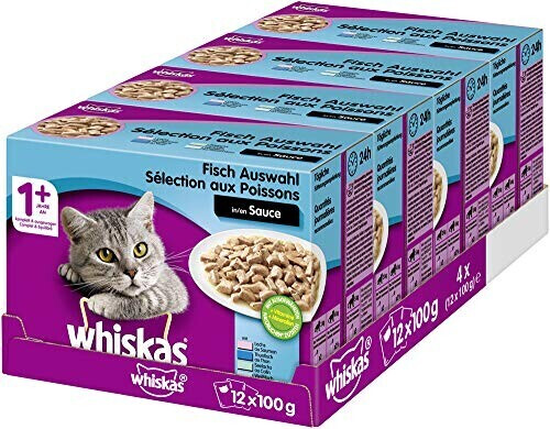 Whiskas Multipack Adult 1+ Fish Sauce