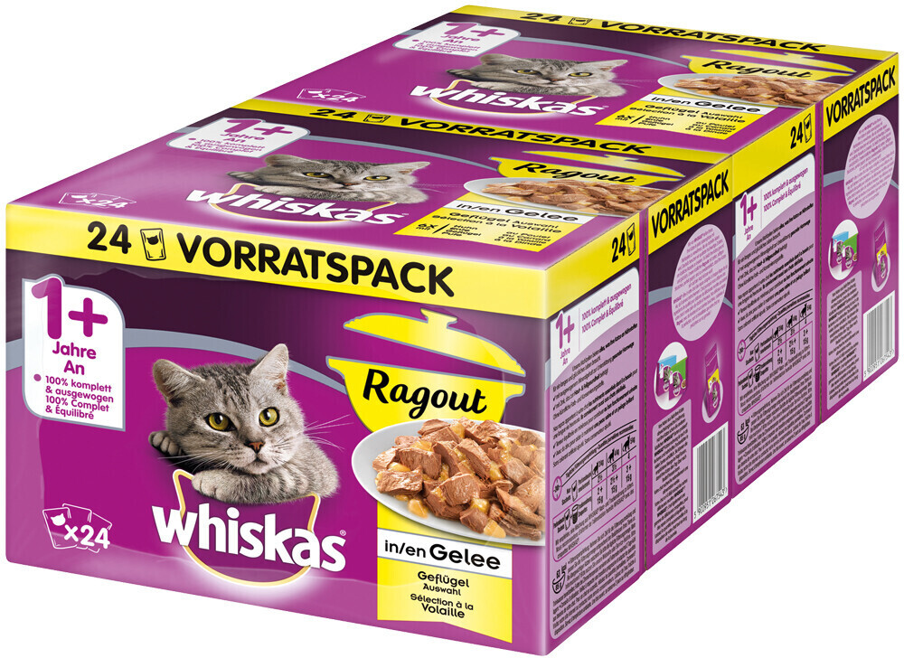Whiskas Multipack 1+ Ragout Poultry