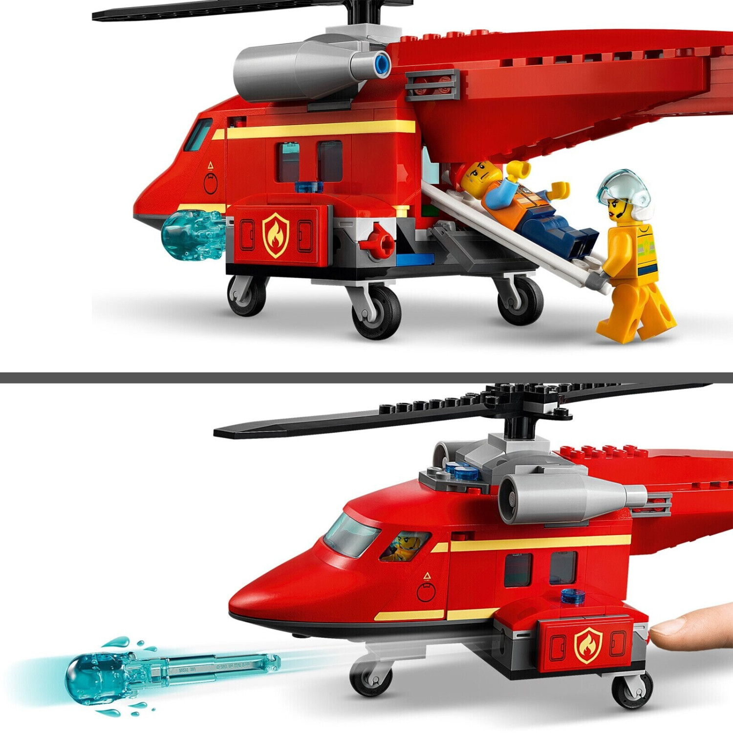LEGO City: L'unité de secours des pompiers (60108) Toys