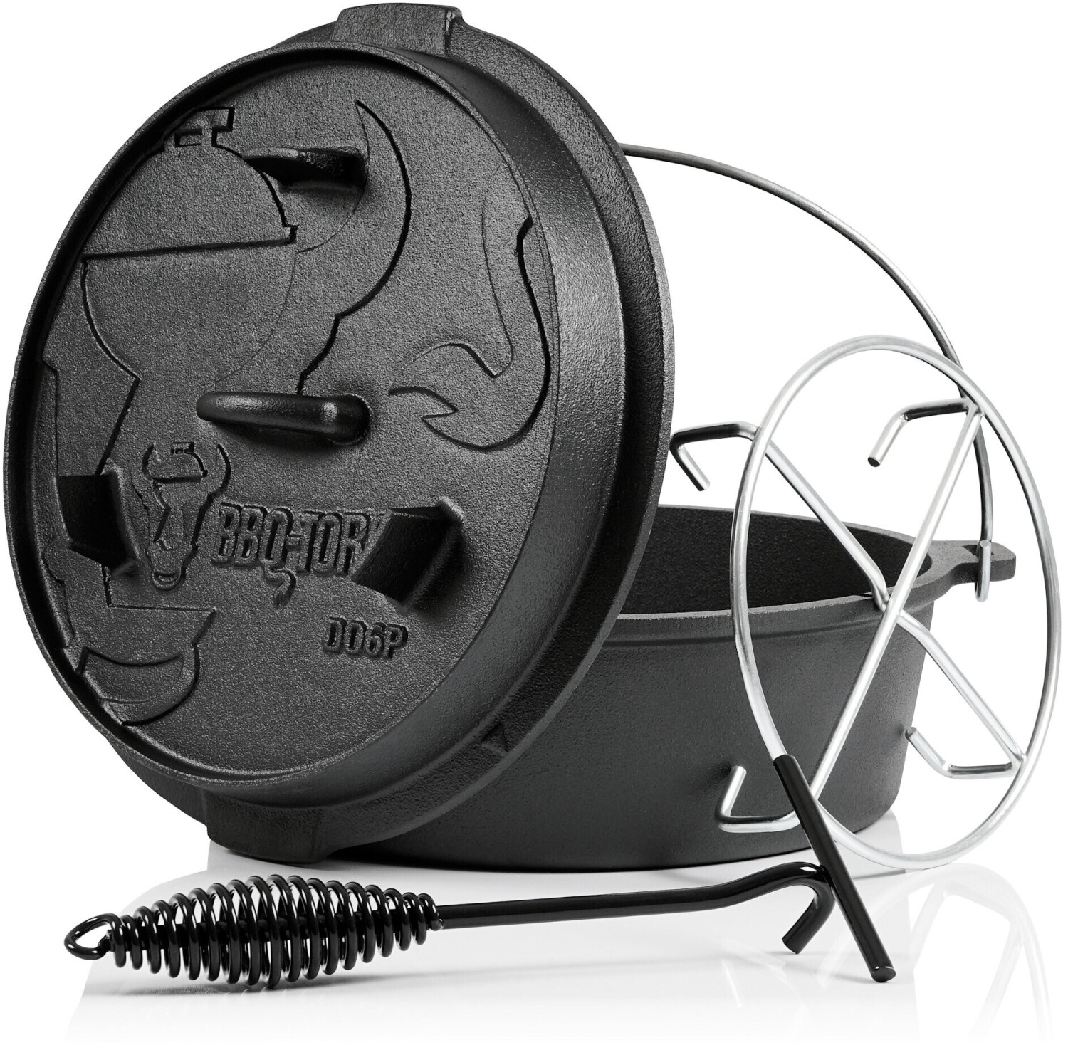 BBQ-Toro Dutch Oven Premium (with Coaster) DO6PX