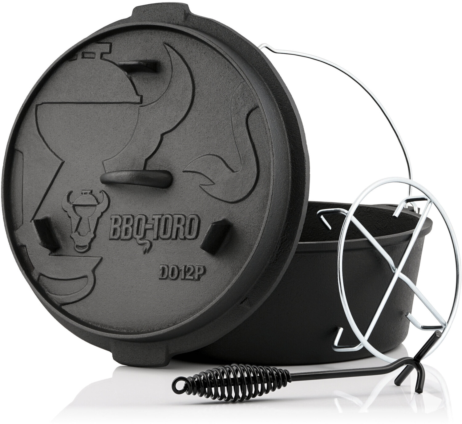 BBQ-Toro Dutch Oven Premium (with Coaster) DO12PX