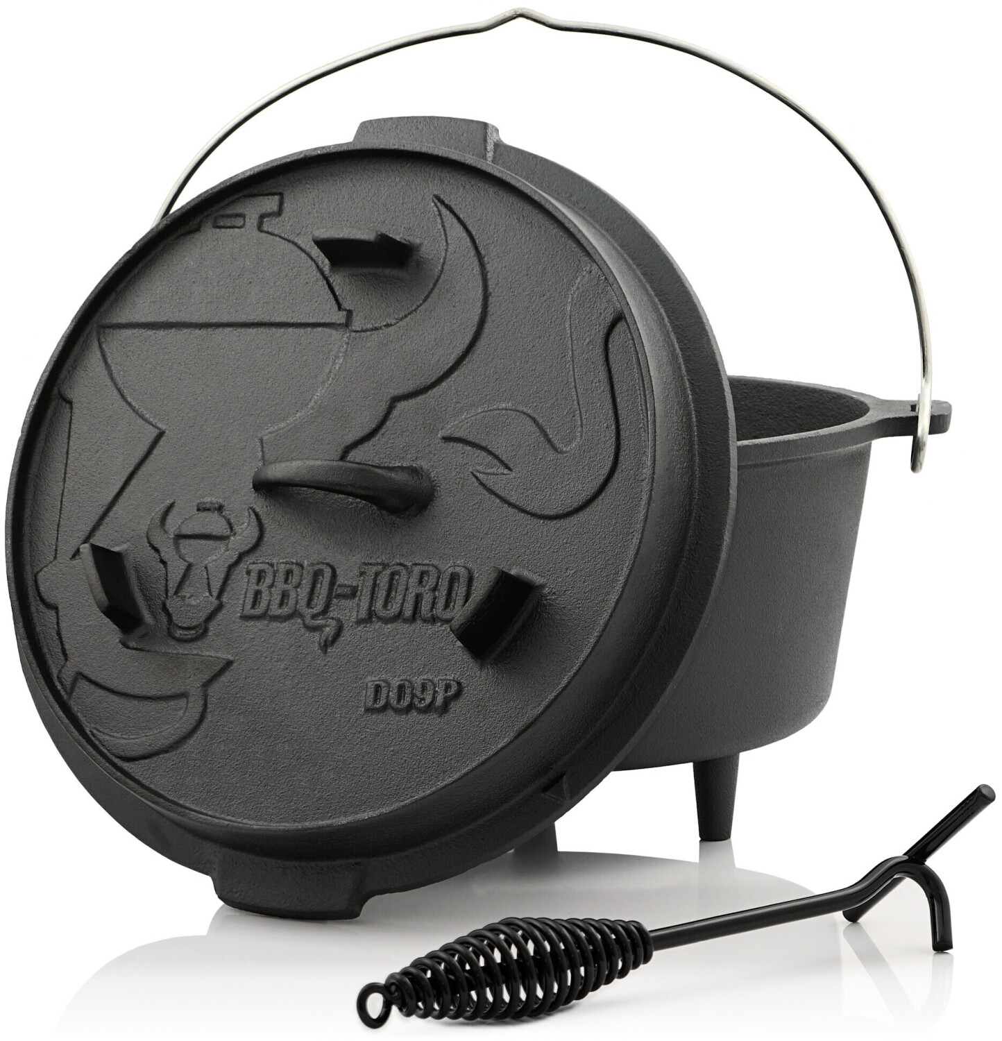 BBQ-Toro Dutch Oven Premium (with Feet) DO9P