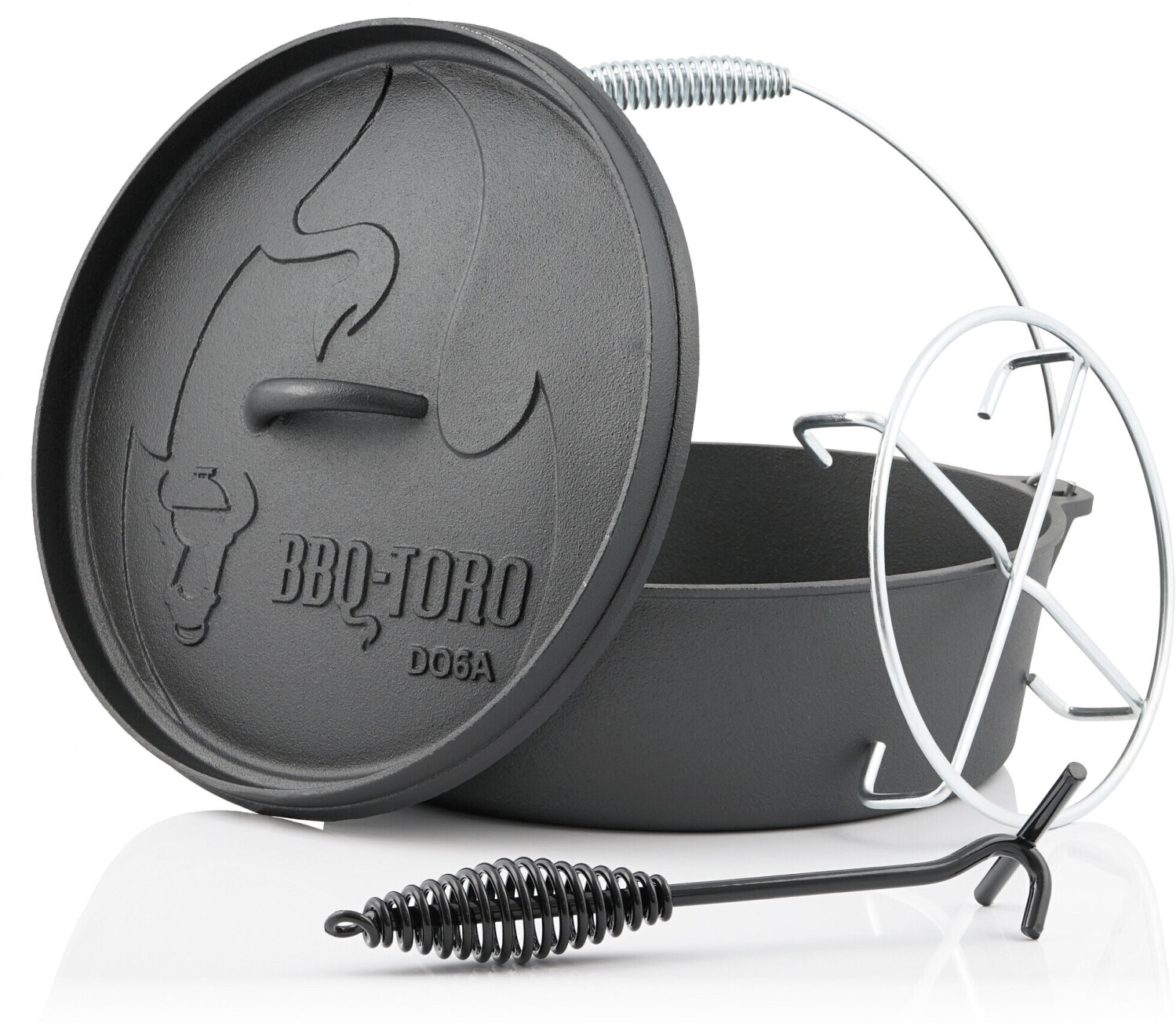 BBQ-Toro Dutch Oven Alpha (with Coaster) DO6AX