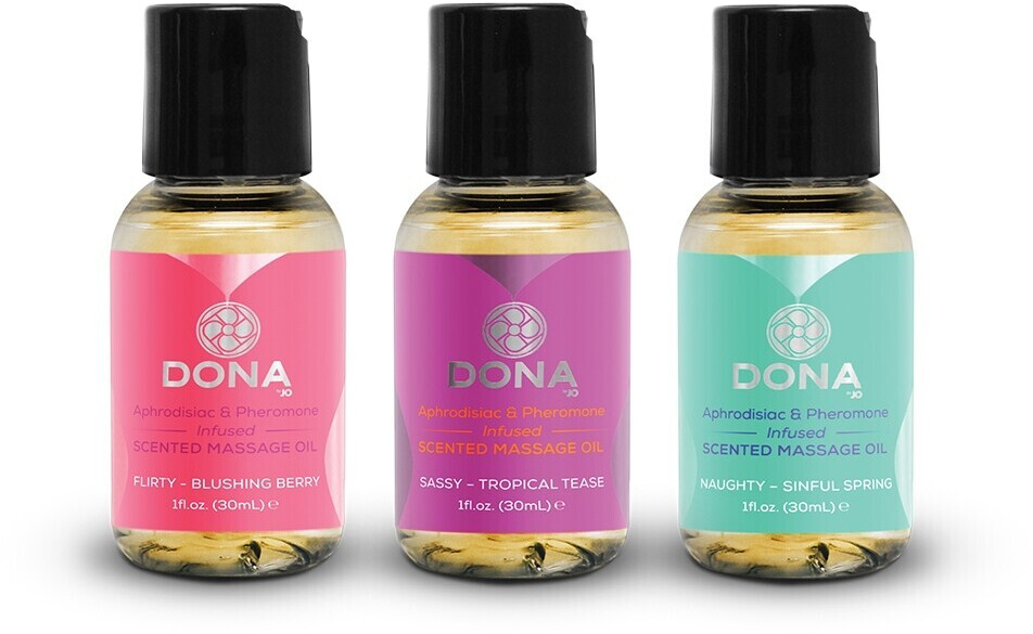 DONA by JO Coffret huiles Let Me Touch You (3 pcs)