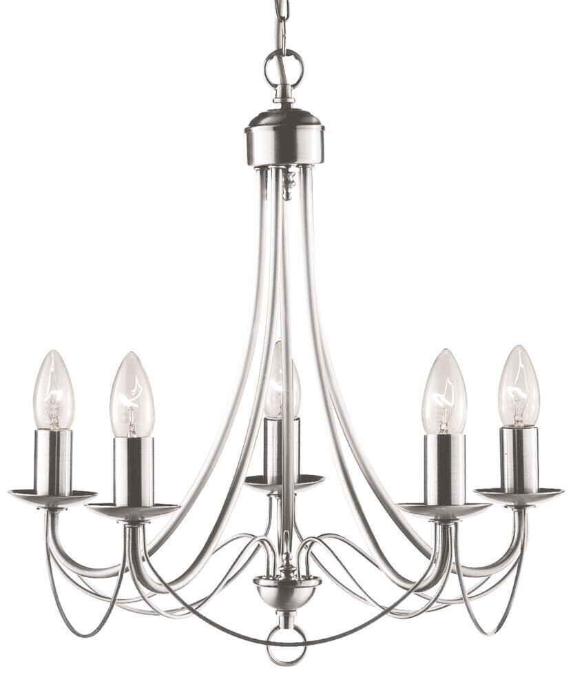 Searchlight Maypole 5 E14 Silver