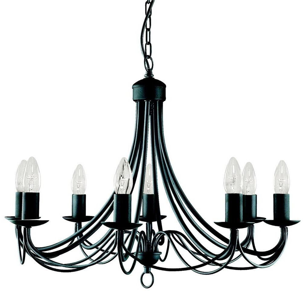 Searchlight Maypole 8 E14 Black