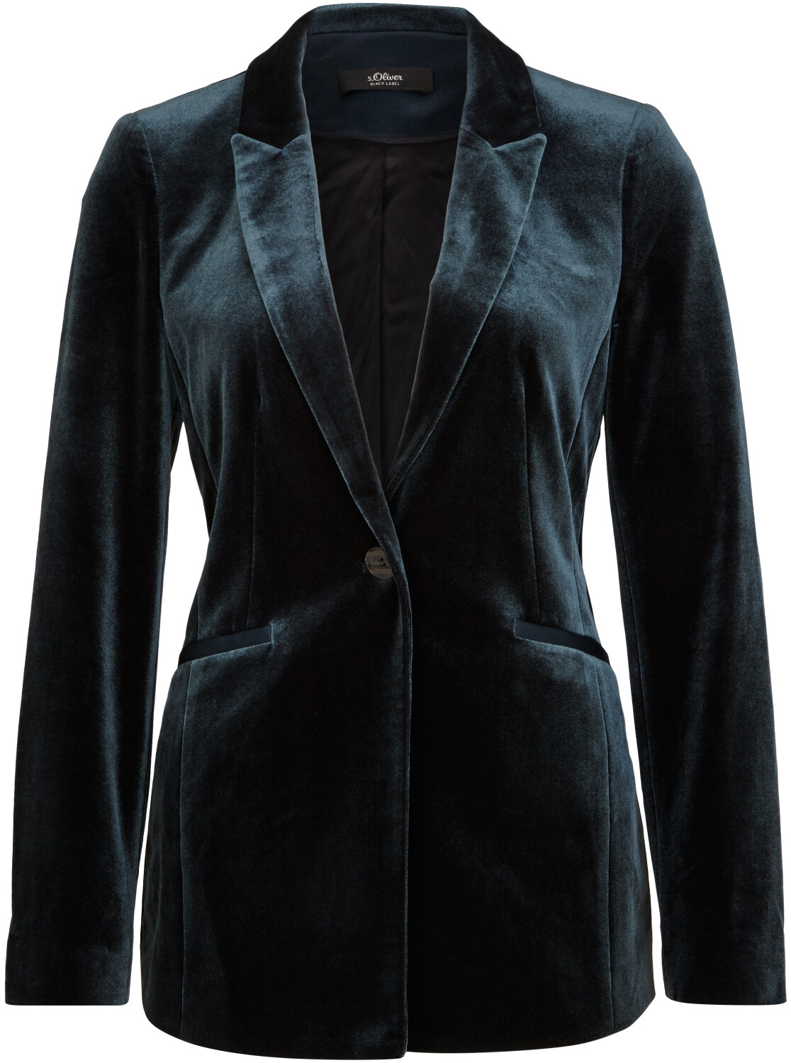 S.Oliver Samt-blazer (2054529) grün ab 75,99 € | Preisvergleich bei ...