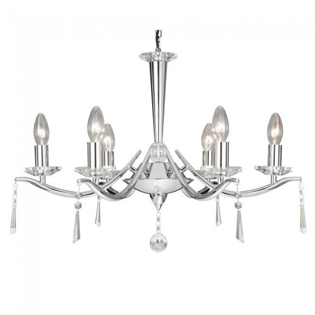 Searchlight Arabella 6 E14 Chrome (7956-6CC)