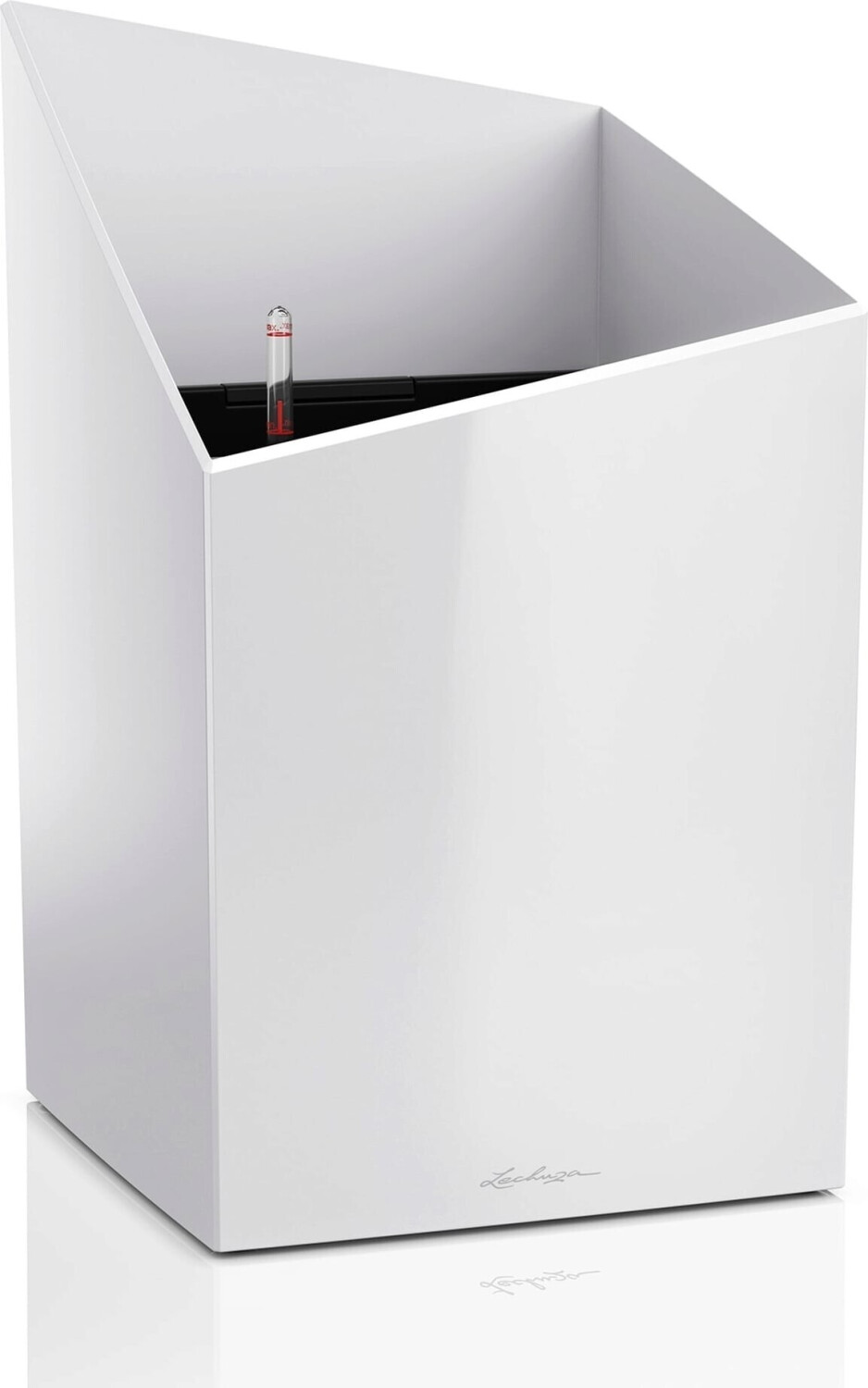 Lechuza Cursivo 30 white high gloss