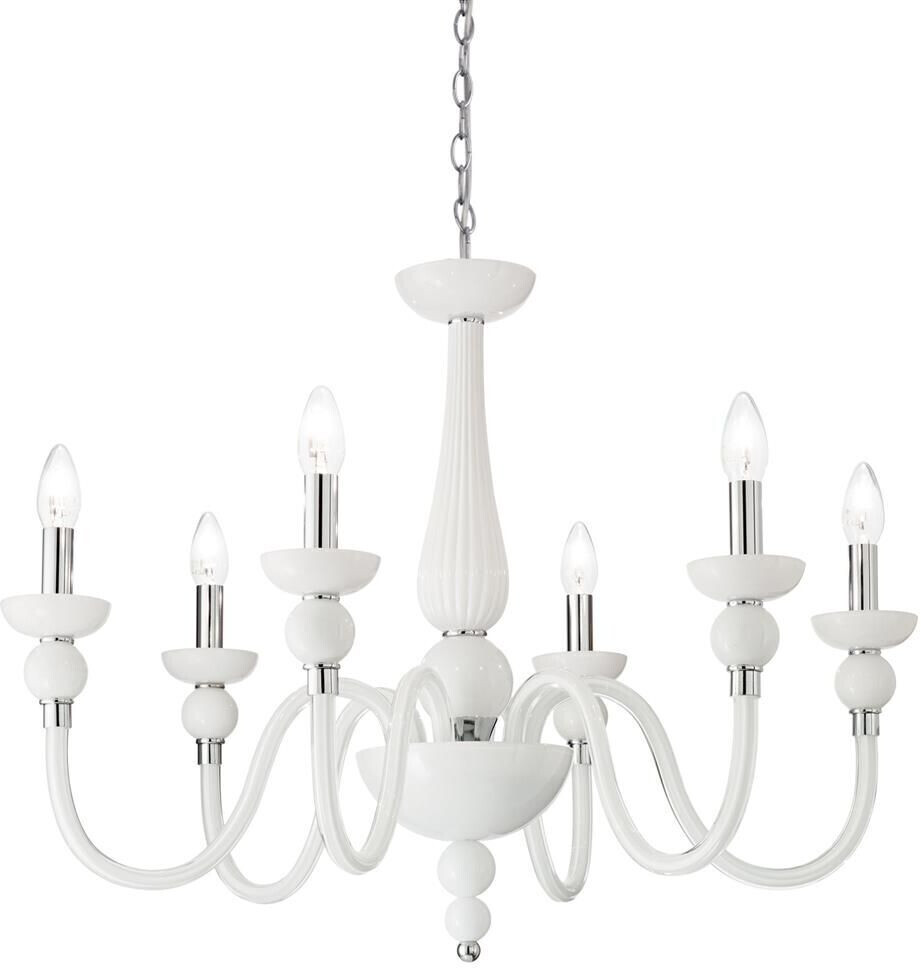 IDEAL LUX Doge SP6 E14 White Finish
