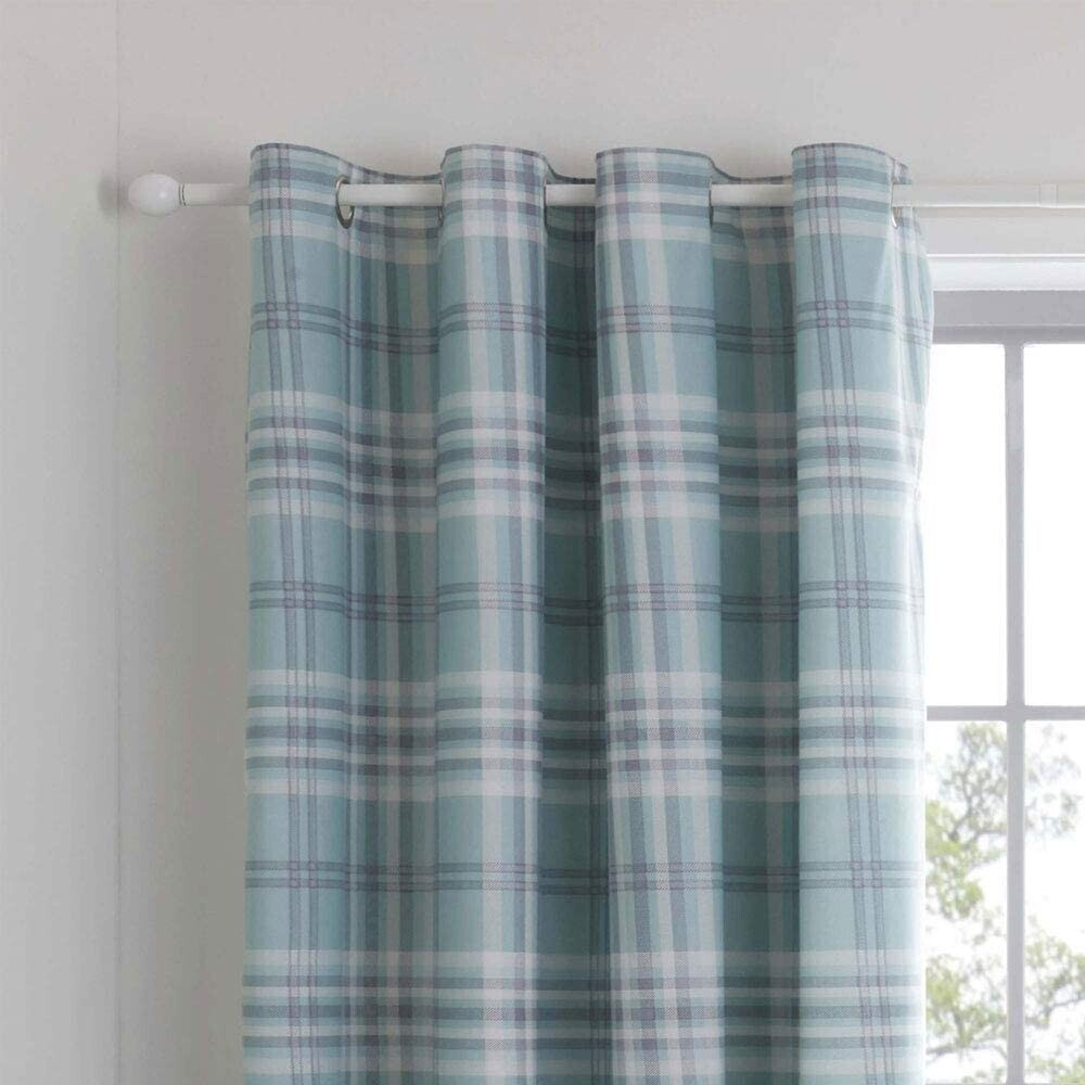 Catherine Lansfield Kelso Eyelet Curtain, Mint