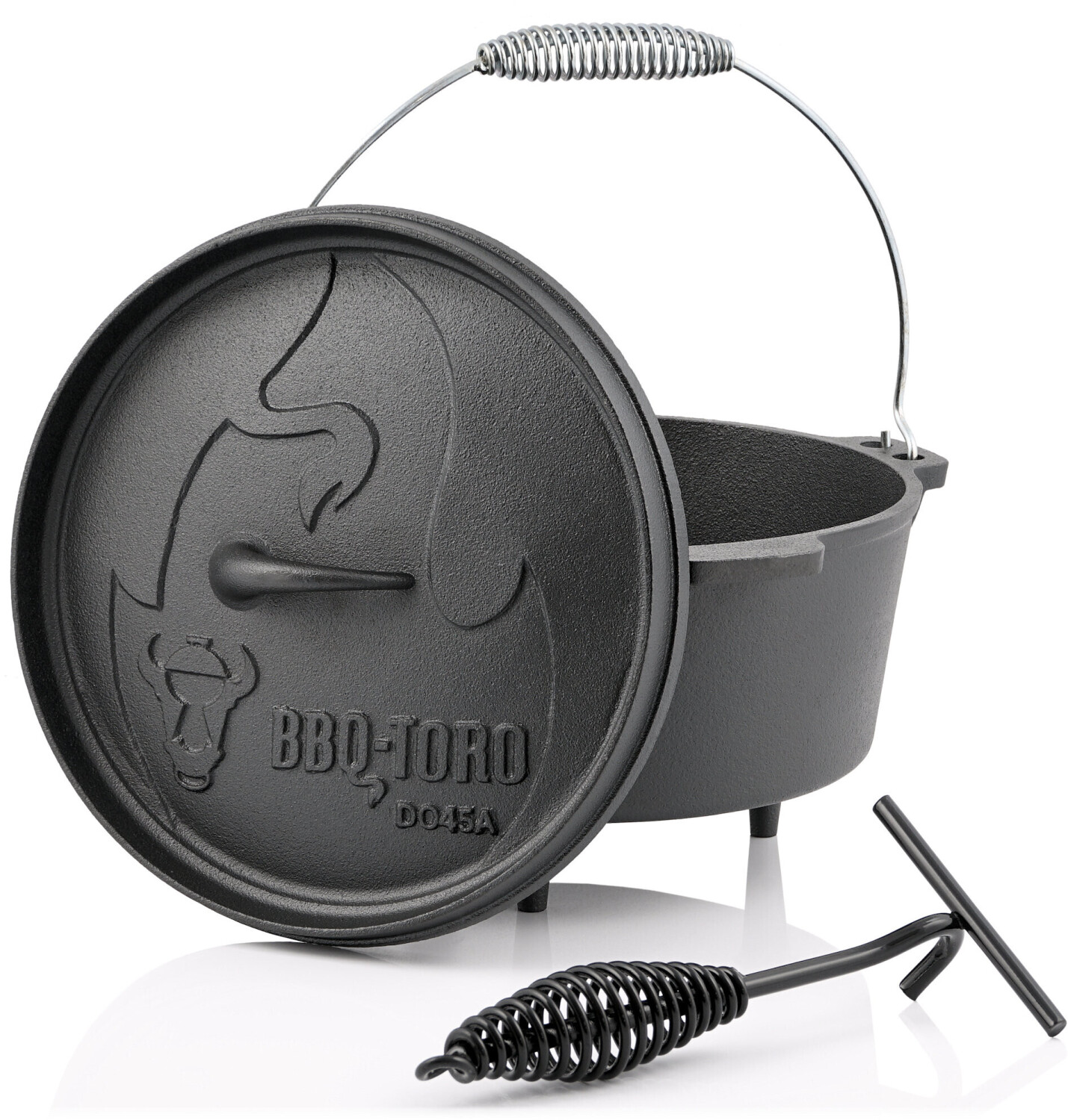 BBQ-Toro Dutch Oven Alpha (with Feet) DO45A