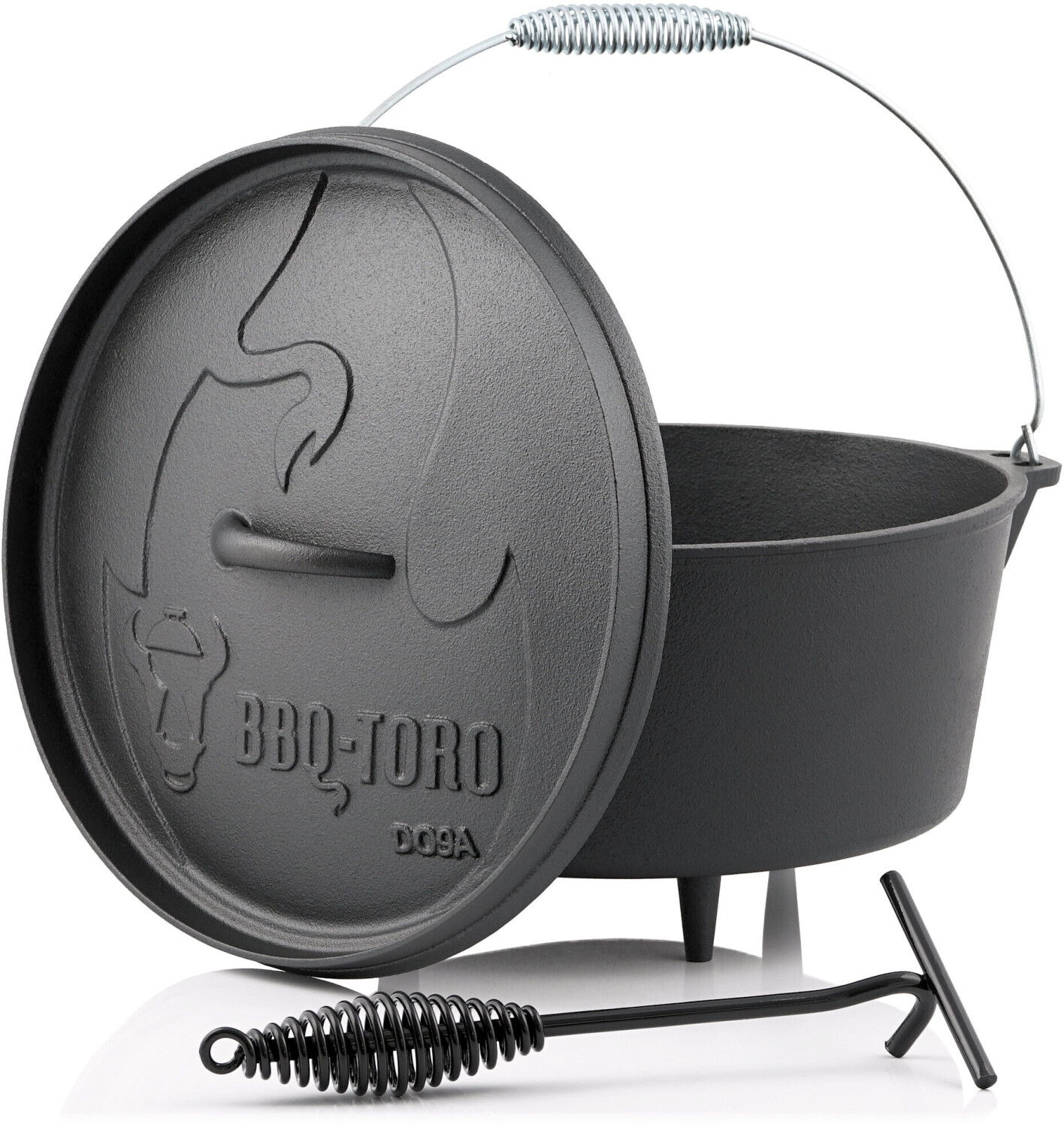 BBQ-Toro Dutch Oven Alpha (with Feet) DO9A