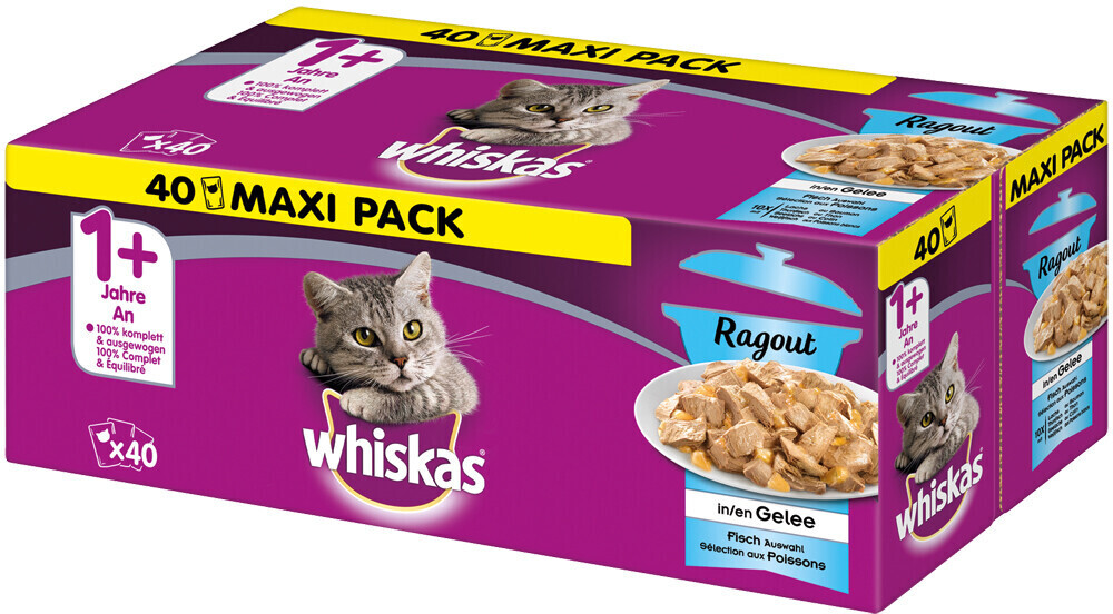 Whiskas Adult 1+ Ragout Fish 40x85g