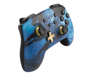 Blue zelda switch controller