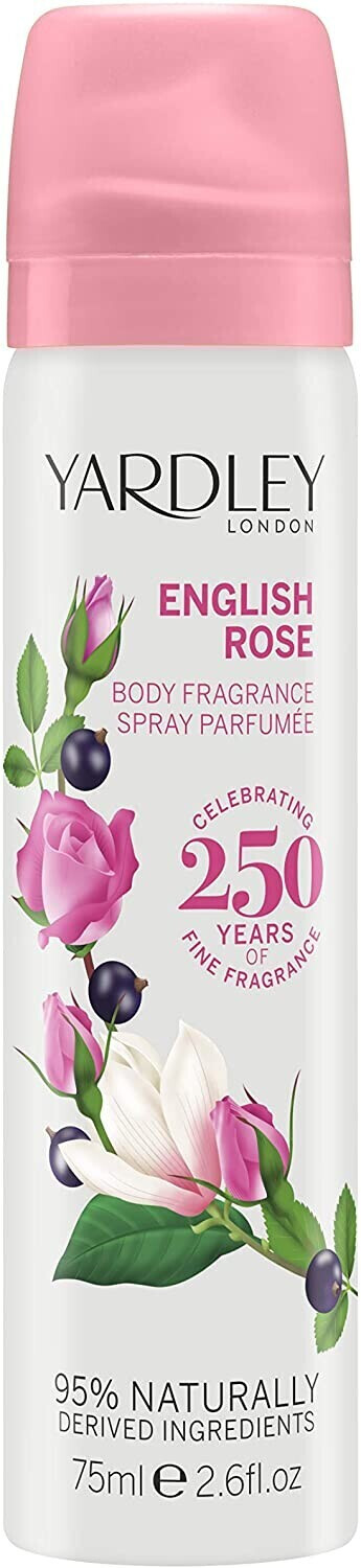 Yardley London English Rose Body Spray 75ml