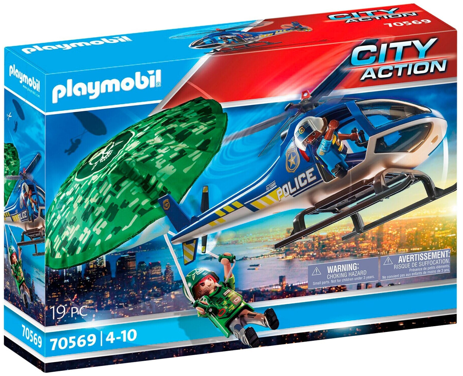 Playmobil Elicottero della Polizia e fuggitivo (70569) a € 29,00 (oggi)