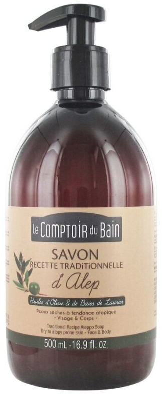 le Comptoir du Bain Savon traditionnel d'Alep (500 ml)